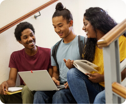 Students preparing for international study
